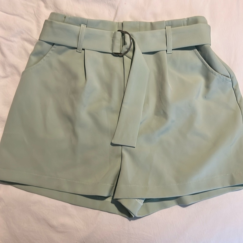 Forever 21 mint green shorts